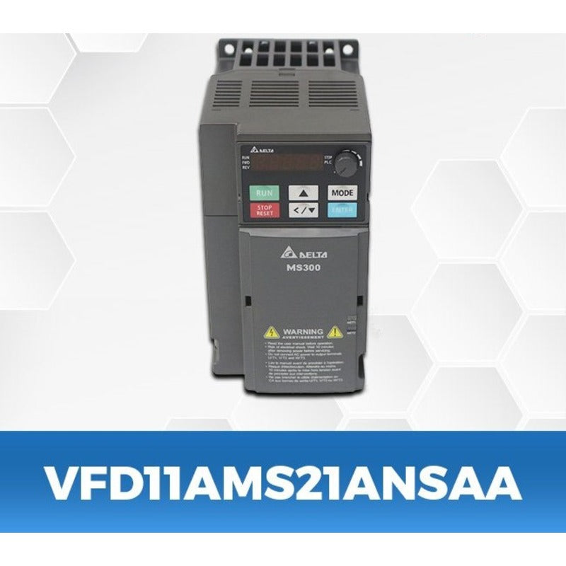 DELTA VFD11AMS21ANSAA 3hp/2.2Kw single phase to three phase Ac Drive voltkart