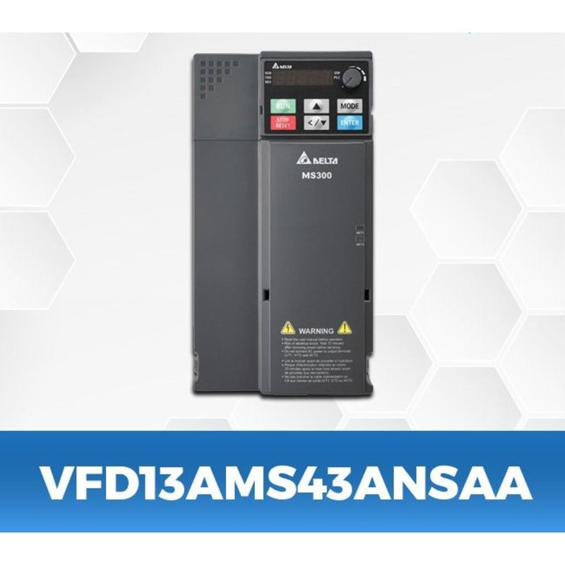 DELTA VFD13AMS43ANSAA 7.5Hp/5.5Kw three phase to three phase Ac Drive voltkart