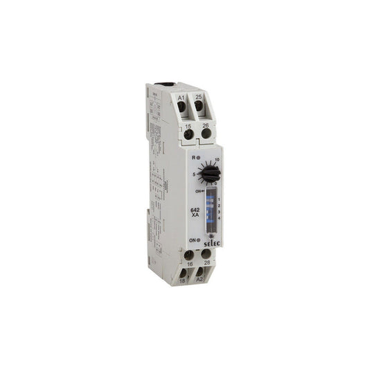 SELEC 642XA On Delay / Interval Timer, 2 Functions 8 Time Ranges Selec - voltkart -  - voltkart - voltkart -  -  - #original_alt_text# - #original_alt_text# 
