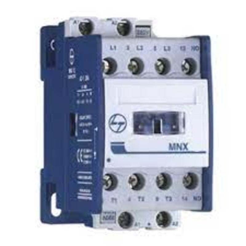 L&T MNX 18, 18Amp Contactor, coil voltage 220vac voltkart