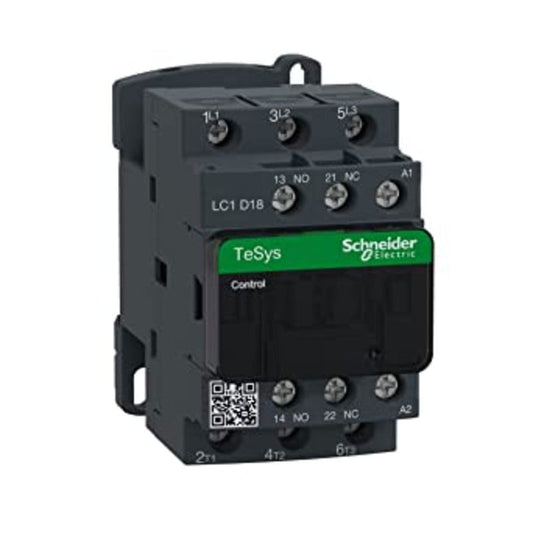 LC1D18, Schneider 18Amp Contactor - voltkart - SCHNEIDER - 