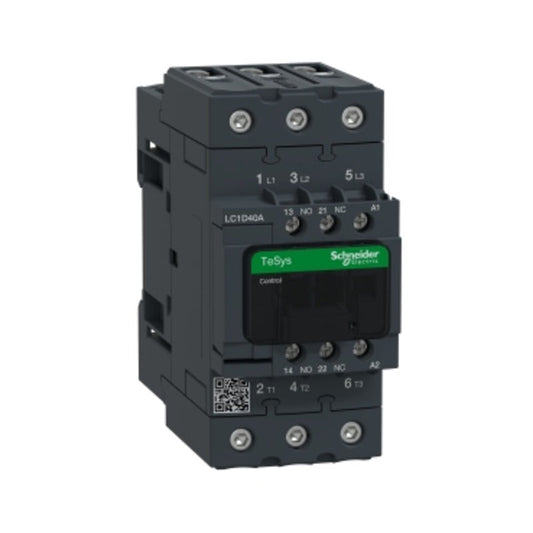 LC1D40A, Schneider 40Amp Contactor, coil voltage 220vac voltkart