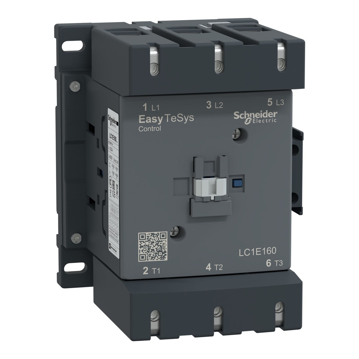 Schneider LC1E160, 160Amp Contactor, coil voltage 220vac