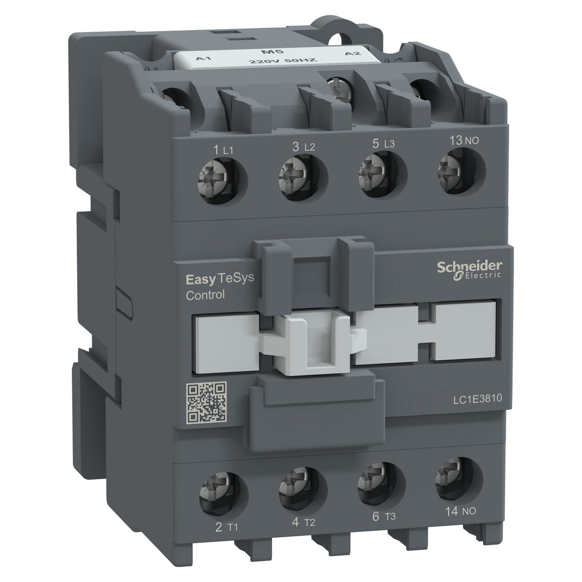 Schneider LC1E3810, 38Amp Contactor, coil voltage 220vac