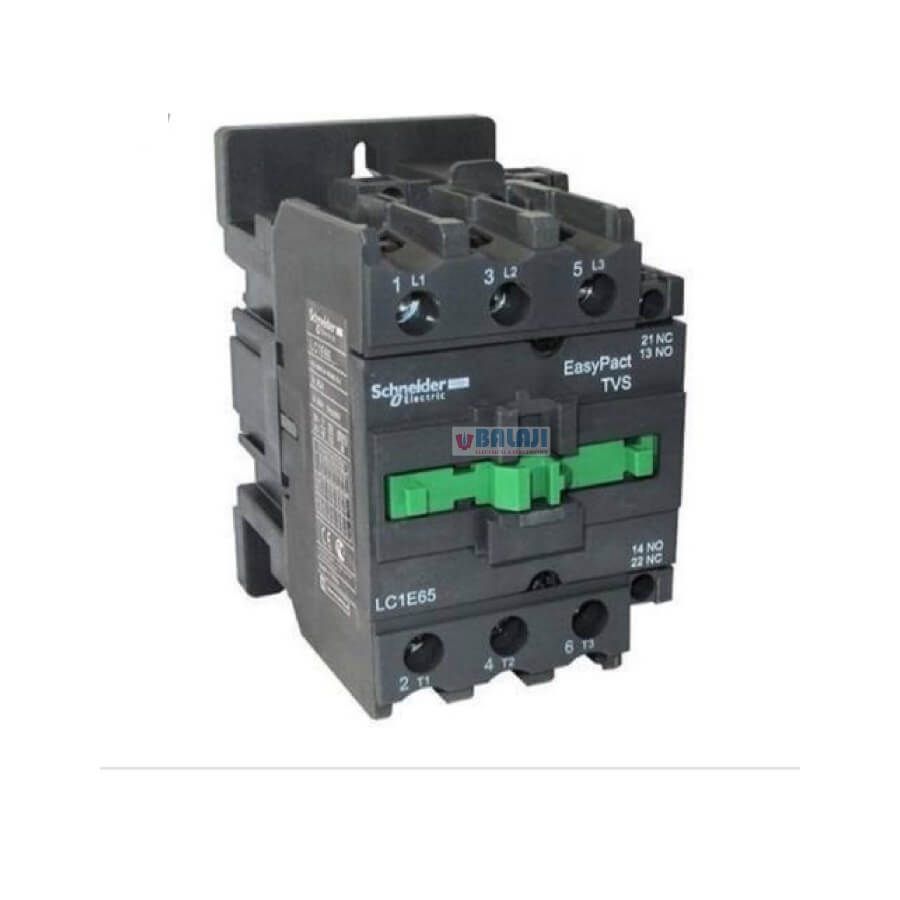 Schneider LC1E65 65A Contactor - 220VAC Coil | VoltKart.in – voltkart