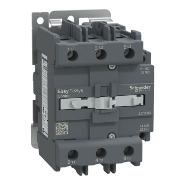 LC1E80, Schneider 80Amp Contactor, coil voltage 220vac