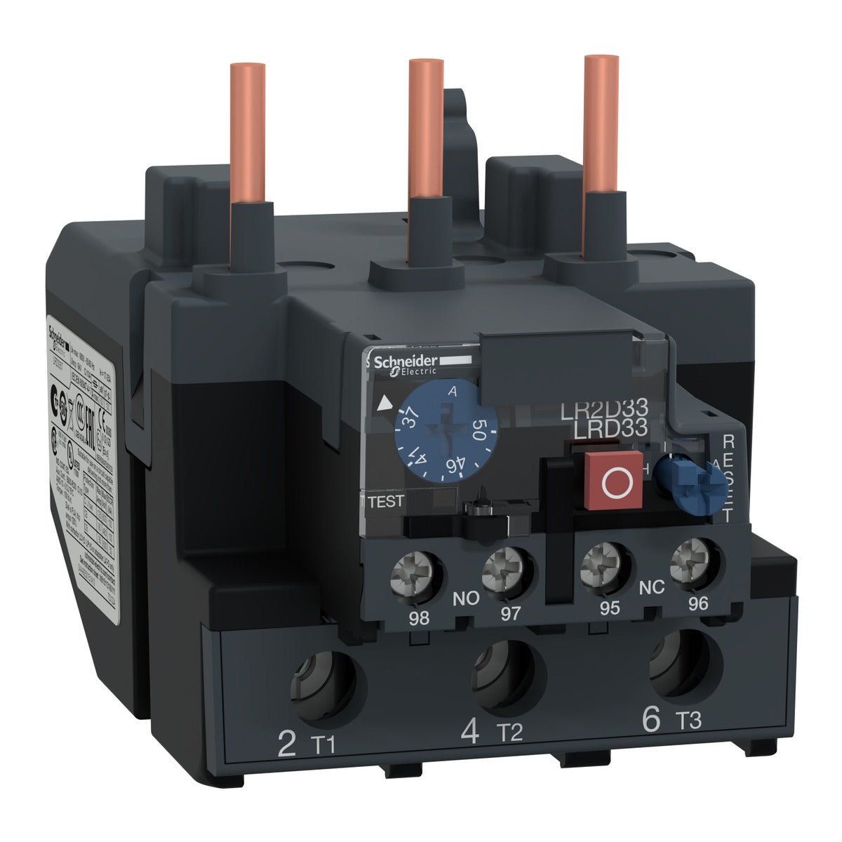 Schneider LRD3357 Over Load Relay 37-50Amp