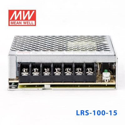 LRS-100-15 Mean Well SMPS - 15V 7A - 105W Metal Power Supply - voltkart -  - 