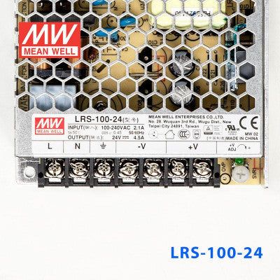 LRS-100-24 Mean Well SMPS - 24V 4.5A - 108W Metal Power Supply - voltkart -  - 