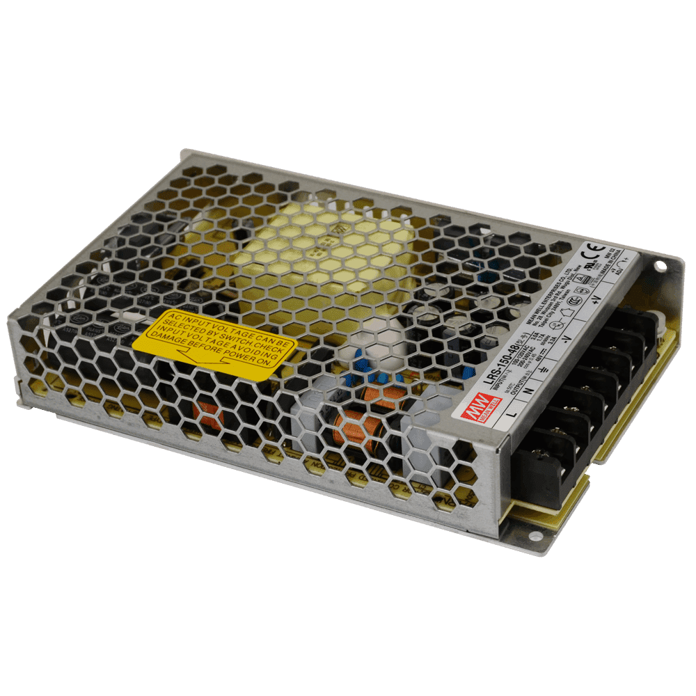LRS-150-48 Mean Well SMPS - 48V 3A - 150W Metal Power Supply - voltkart - MEANWELL - 