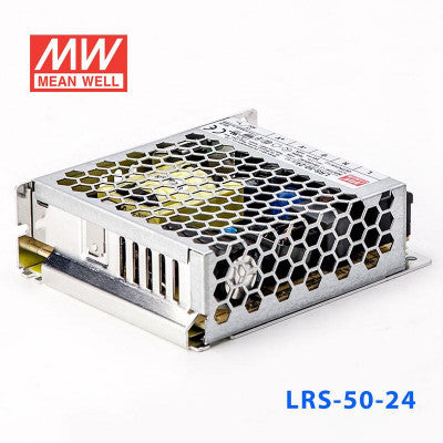 LRS-50-24 Mean Well SMPS - 24V 2.2A - 52.8W Metal Power Supply voltkart