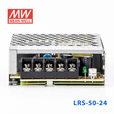 LRS-50-24 Mean Well SMPS - 24V 2.2A - 52.8W Metal Power Supply voltkart