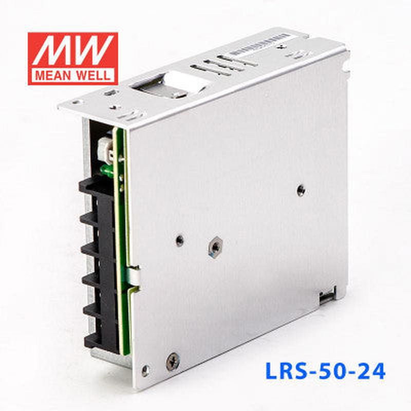 LRS-50-24 Mean Well SMPS - 24V 2.2A - 52.8W Metal Power Supply - voltkart -  - 