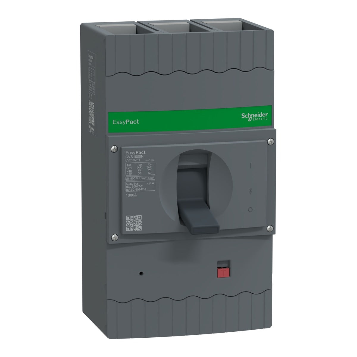Schneider MCCB 1000 amp, 3 pole 50ka, LV510231