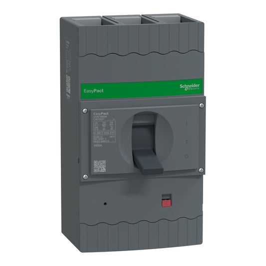 Schneider MCCB 1000 amp, 3 pole 50ka, LV510231