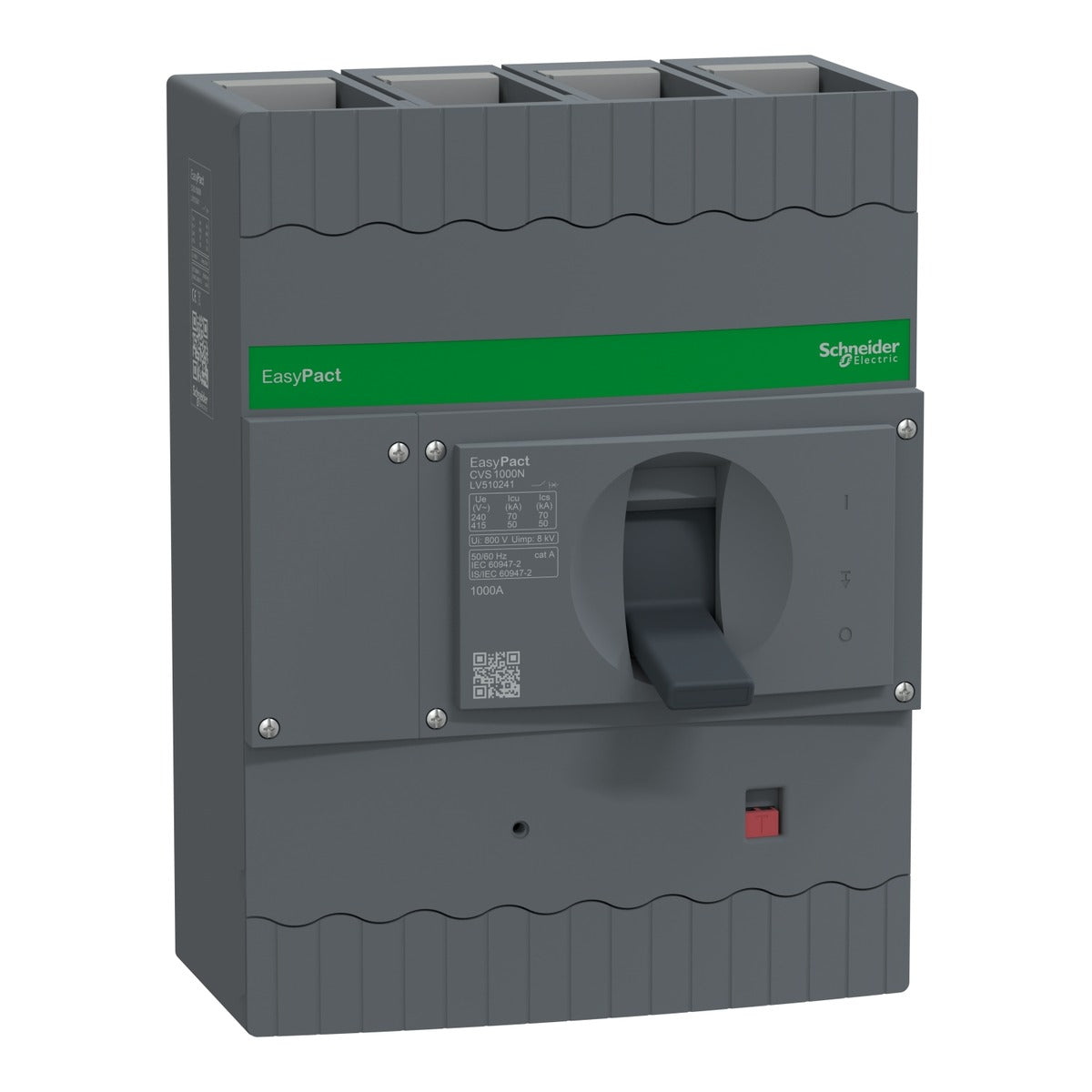 Schneider MCCB 1000 amp, 4 pole 50ka, LV510241