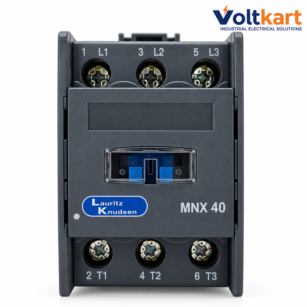 LK (L&T) MNX40 power contactor, 3 pole, 40A AC-3
