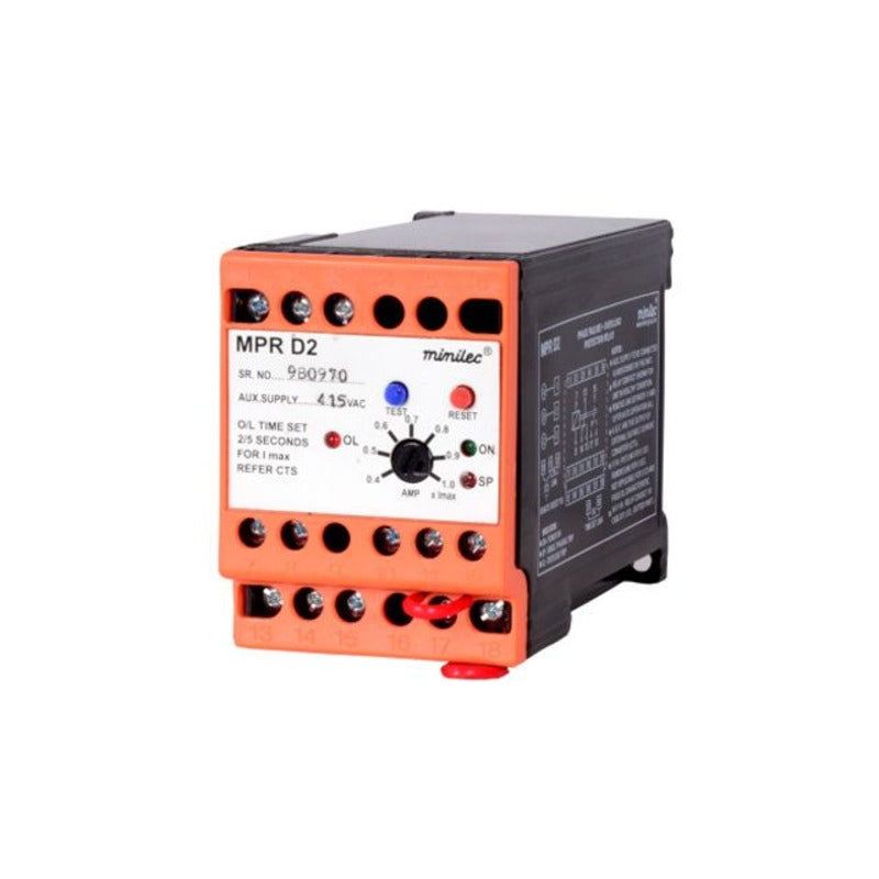 MPR-D2 Minilec Motor Protection Relay Buy Online India