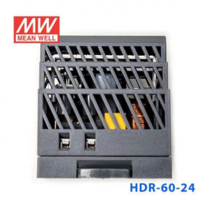 Mean Well HDR-60-24, 2.5 amp 24vdc Din mounted Power Supply - voltkart -  - 