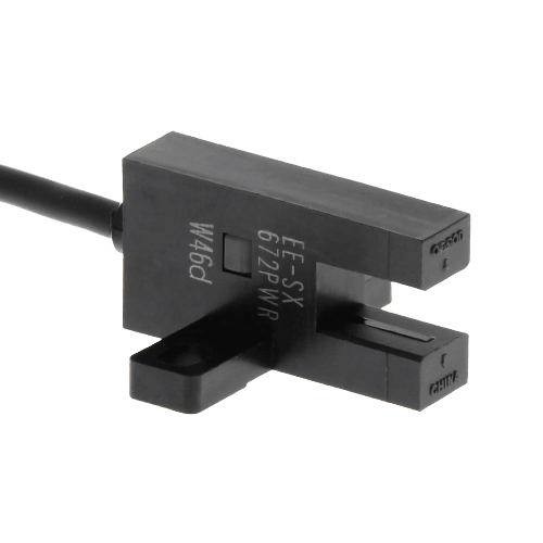 Mini Slot sensor EE-SX672 NPN NO Wire type voltkart