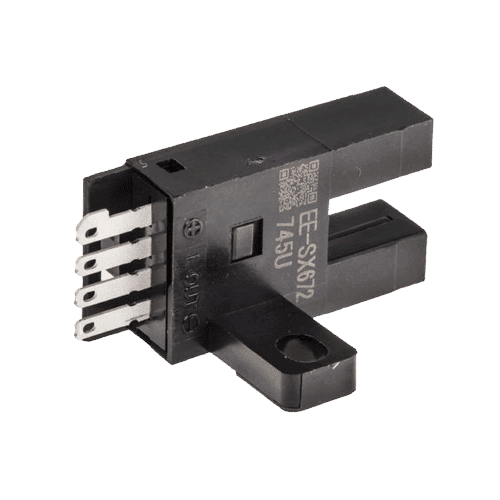 Mini Slot sensor EE-SX672 NPN NO Pin type - voltkart - I-Tech - 