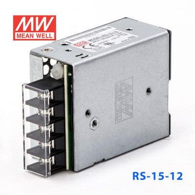 RS-15-12 Mean Well SMPS - 12V 1.3A - 15W Metal Power Supply - voltkart -  - voltkart - voltkart -  -  - #original_alt_text# - #original_alt_text# 