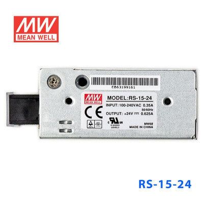 RS-15-24 Mean Well SMPS - 24V 0.625A - 15W Metal Power Supply - voltkart -  - voltkart - voltkart -  -  - #original_alt_text# - #original_alt_text# 