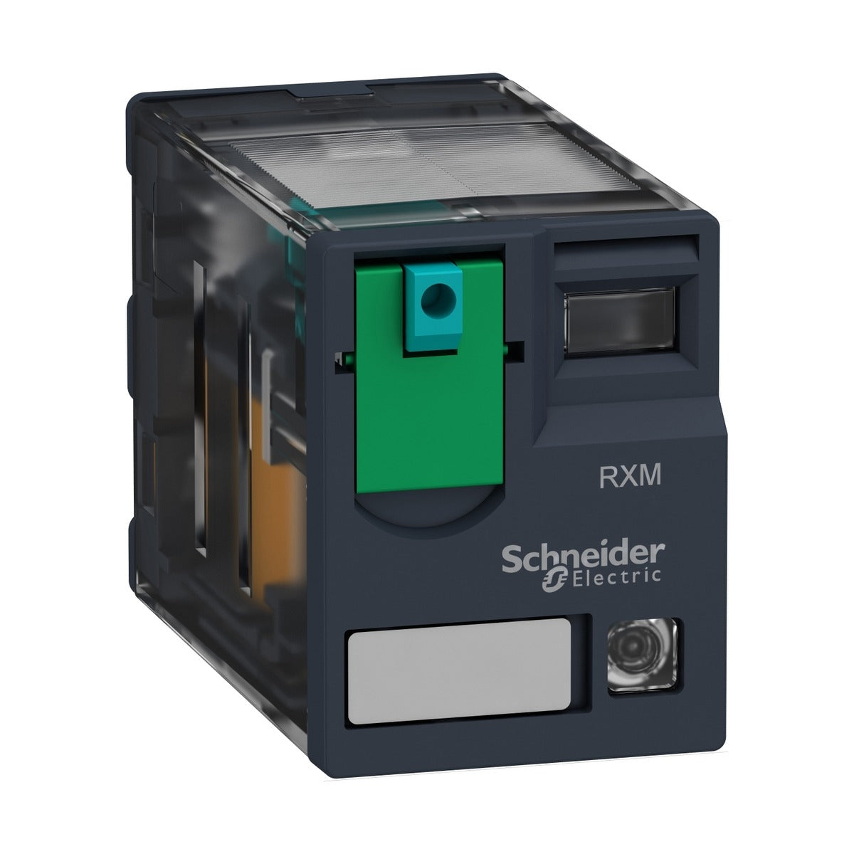 Schneider RXM2AB2BD Miniature Plug-in Relay 2 C/O, 12A, 24V DC, 8 Pin