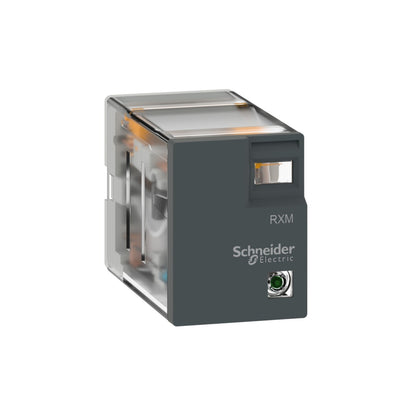 Schneider RXM2LB2P7 Miniature Plug-in Relay 2 C/O, 5A, 230V AC, 8 Pin