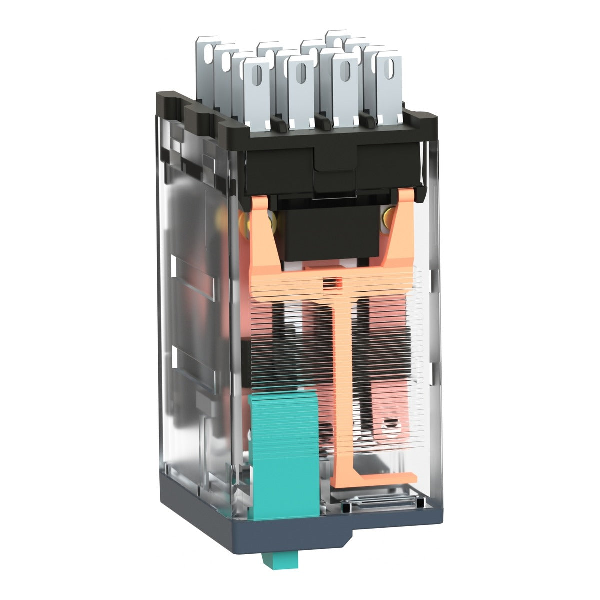 Schneider RXM4AB2BD Miniature Plug-in Relay 4 C/O, 6A, 24V DC, 14 Pin - view 2