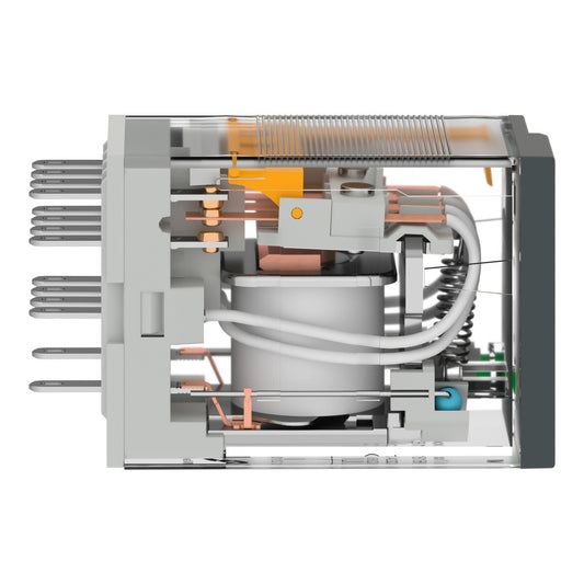 Schneider RXM4LB2P7 Miniature Plug-in Relay 4 C/O, 3A, 230V AC, 14 Pin - view 2