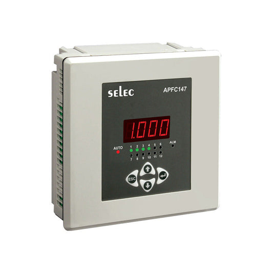 SELEC APFC147-108-90/550V, Power Factor controller, 144*144, 8stage voltkart