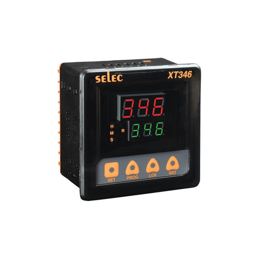 SELEC Digital Timer - XT 346 - 96x96mm voltkart