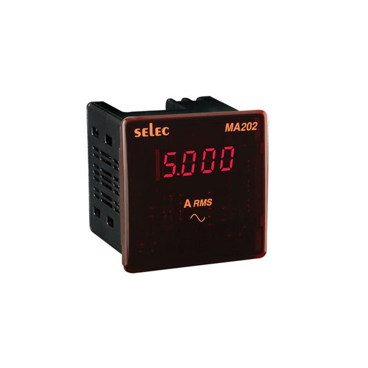 SELEC MA202, 72*72 Digital Ampere meter voltkart