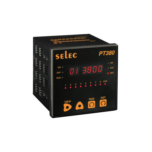 SELEC Sequential Timer PT380 - 96x96mm voltkart