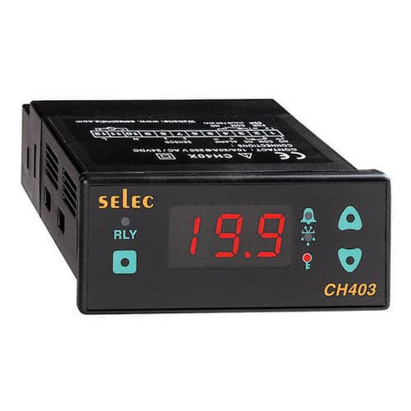 SELEC CH403-1-NTC Temperature Controller 1 Relay Output