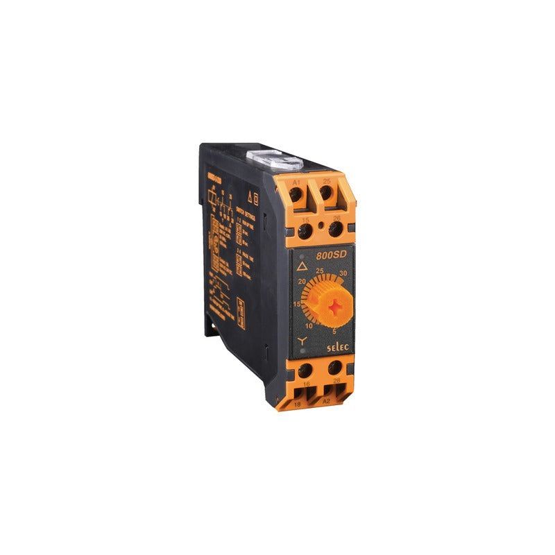 SELEC Din Rail Timer -800SD -2-110 - 22.5 mm - voltkart -  - voltkart - voltkart -  -  - #original_alt_text# - #original_alt_text# 