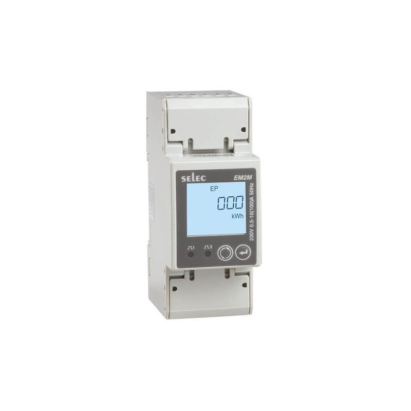 SELEC EM2M-1P-C-100A, Digital Energy Meter, Single phase Din mounted - voltkart -  - voltkart - voltkart -  -  - #original_alt_text# - #original_alt_text# 