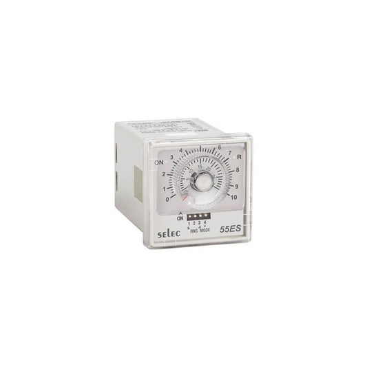 SELEC Panel Mounting Analog Timer - 55ES-P8-230 - 48x48mm - voltkart -  - voltkart - voltkart -  -  - #original_alt_text# - #original_alt_text# 