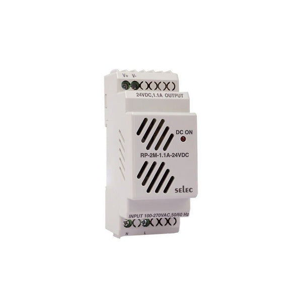 SELEC RP-2M-1.1A-24VDC, Power Supply 24vdc, 1.1amp