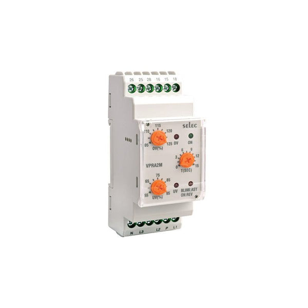 SELEC VPRA2M-CE, Voltage protection relay
