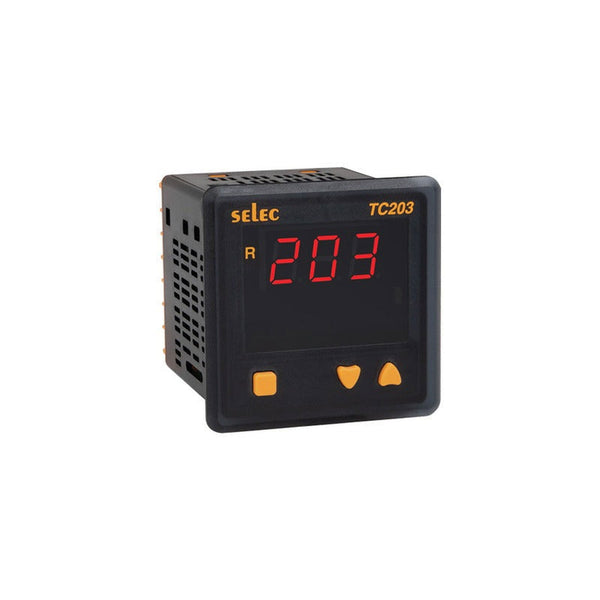 SELEC TC203AX, 72x72 Digital Temperature Controller with Relay/SSR Output