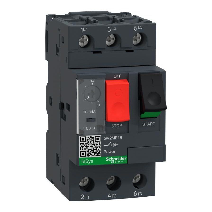 Schneider MPCB GV2ME16 Range 9-14A - voltkart -  - voltkart - voltkart -  -  - #original_alt_text# - #original_alt_text# 