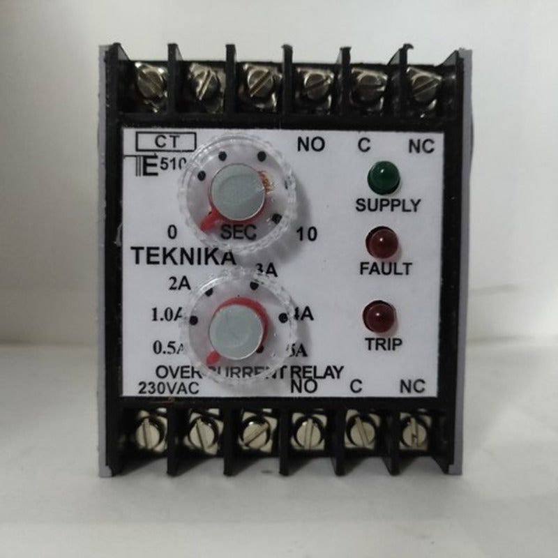 TE-510, Teknika Over current relay, Single Phase - voltkart -  - voltkart - voltkart -  -  - #original_alt_text# - #original_alt_text# 