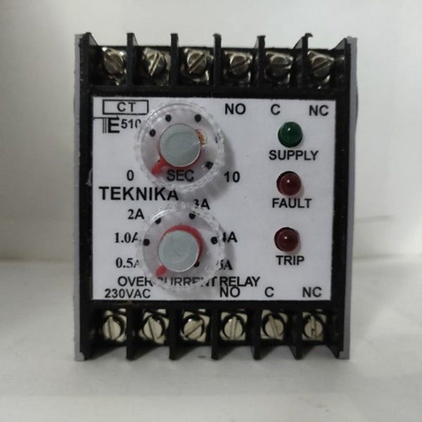 TE-510, Teknika Over current relay, Single Phase