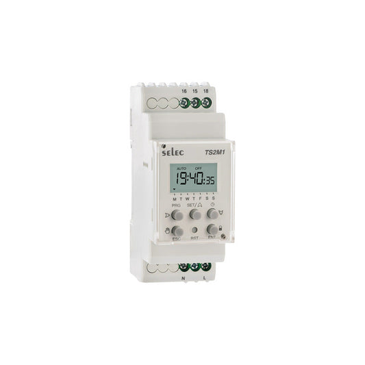TS2M1-1-16A-230V V2, Selec Digital Time switch voltkart