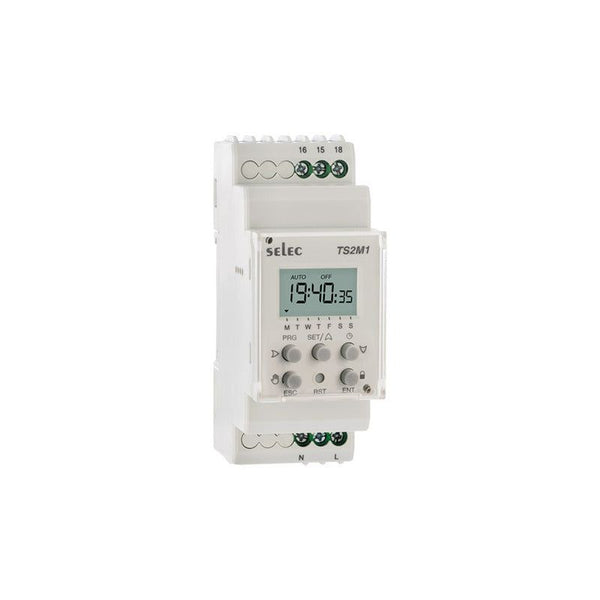 TS2M1-1-16A-230V V2, Selec Digital Time switch