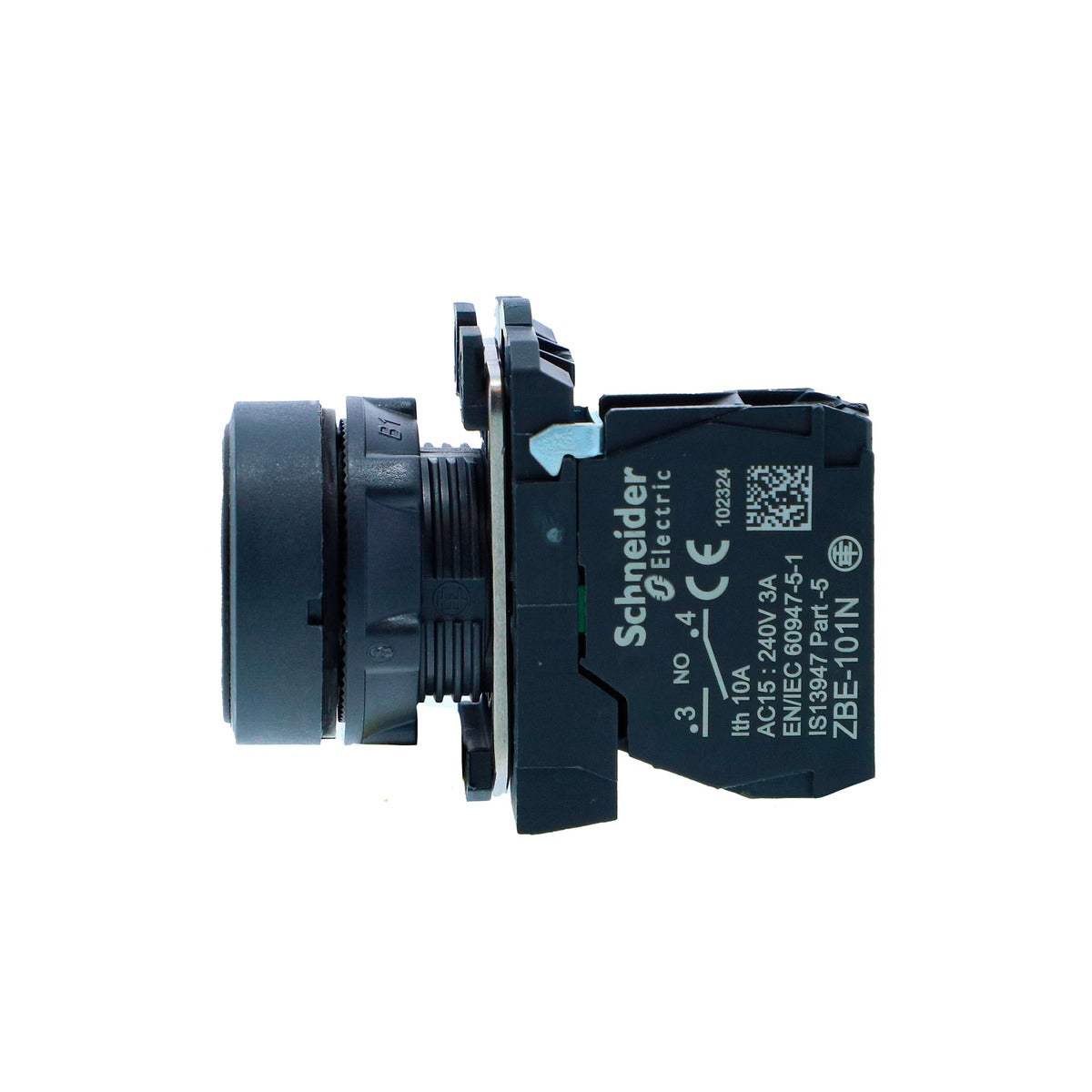Schneider XB5AA21N Push Button Black, 22mm, Spring Return - view 2