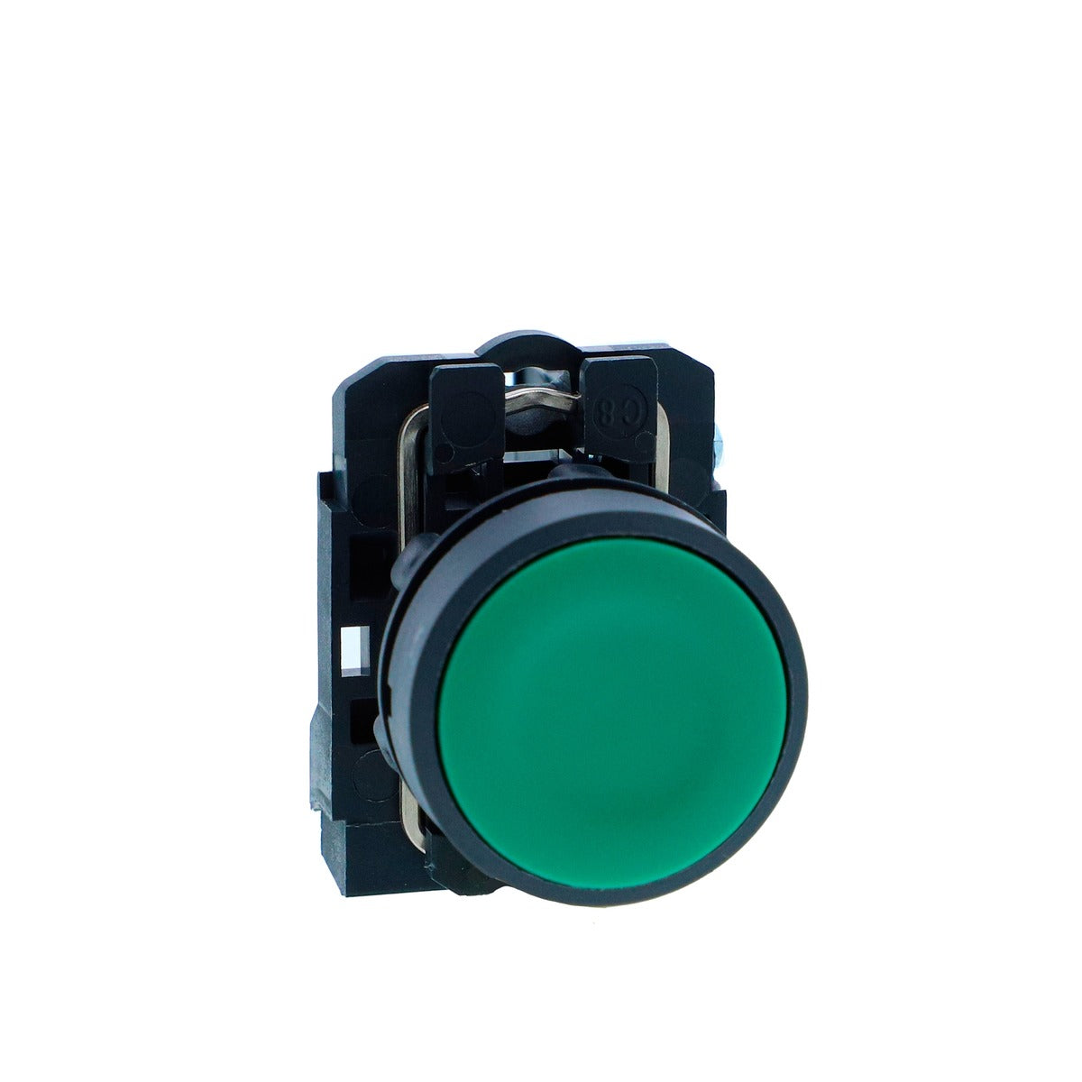 Schneider XB5AA31N Push Button Green, 22mm, Spring Return