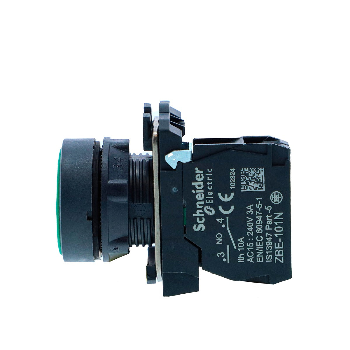 Schneider XB5AA31N Push Button Green, 22mm, Spring Return - view 2